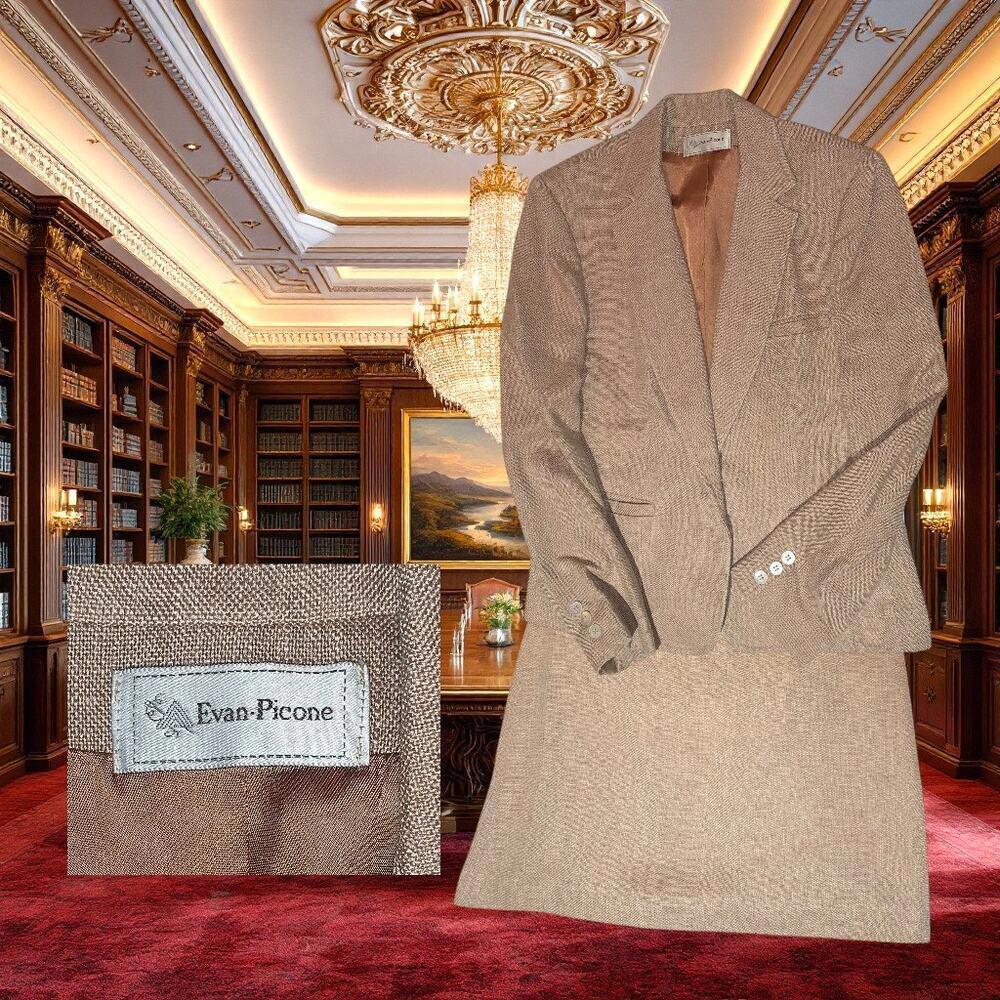 Evan Picone Women's Blazer and Skirt Set - Vintage.  Size 12